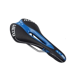 HZTEC Seggiolini per mountain bike HZTEC Sella per bici Sella per bicicletta Sella per bicicletta Sella per bicicletta con sospensione a molla Morbida per bicicletta Mtb Cuscino per sella Comfort Road (colore: blu)