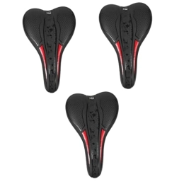 INOOMP Parti di ricambio INOOMP 3 Pz Sella Per Mountain Bike Cuscino Per Mountain Bike Sella Del Ciclo Pad Bici Antivibrante Sedili Per Mountain Bike Cuscino Bici Professionale Maggiore Triciclo Pu Uomo