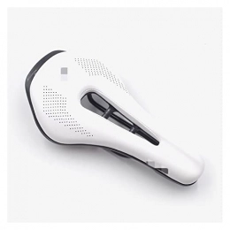 JIBAMAO Parti di ricambio JIBAMAO GUOYAN Shop Compatibile con Triathlon. TT. Sella Compatibile con la Strada MTB. Cycle Bike Seat Men Timetrial Mountain Bike Saddle Bicycle Parte (Color : White)