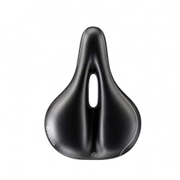 Jinnuotong01 Seggiolini per mountain bike Jinnuotong01 Cuscino del Sedile for Bicicletta, Cuscino del Sedile for Bicicletta in Cotone con Imbottitura for Mountain Bike, Comodo e Morbido, Traspirante, (Color : Black, Size : 27.4 * 21.1cm)