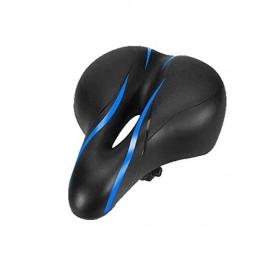 Jinnuotong01 Parti di ricambio Jinnuotong01 Cuscino Sedile Bici, Tappetino Auto elettrica Addensato Mountain Bike, Cuscino Sella Bici Batteria Sella, Chiave Inglese (Color : Black Blue, Size : 27 * 20 * 10cm)