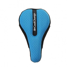 JINXL Seggiolini per mountain bike JINXL CoolChange Ciclismo Mountain Saddle Comfort assorbe Gli Urti Cuscino del Sedile in Pelle Rilievo della Bicicletta Parti accessorie (Color : Blue)