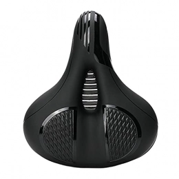 Kinnart Seggiolini per mountain bike Kinnart Sella Ciclismo Ad Alta Elasticità Ammortizzante Confortevole Big Butt Bike Seat Versatile Nero