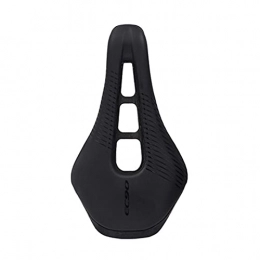 LHSJYG Seggiolini per mountain bike LHSJYG Sella per Bicicletta, Sella Bici Road Bike Saddle Steel Rails Bike Cycling MTB Bike Pelle Cycling Seat Parts Black Bicycle Saddle (Color : Black)