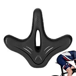 LIDCOM Seggiolini per mountain bike LIDCOM sedile bici - Tappeto sella bicicletta Mountain Widen Thicken | Sedili bicicletta a Foro Hollow Equitazione per Uomini e Donne