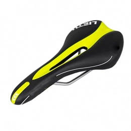 ling Seggiolini per mountain bike ling Sella della Bicicletta MTB Ergonomica della Bici della Strada, Perforato Sedile in Pelle Schiuma Attenuato PU Struttura in Acciaio della Guida Ciclo Accessori 27, 5 13, 5 Centimetri *