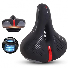 Lipeed Seggiolini per mountain bike Lipeed Sella per bicicletta, in gel per bicicletta, da uomo e da donna, comoda, ergonomica, con copertura impermeabile