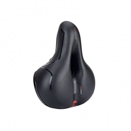 LXCDSC Seggiolini per mountain bike LXCDSC Sella per Biciclette Addensare Bicycle Big Butt Seat Seat Seat MTB Hollow Cycling Cushion Assorbente Assorbente Ammortizzabile E Confortevole, Black And Red