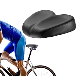 MezoJaoie Parti di ricambio MezoJaoie Comoda Sella per Bici | Comodo Cuscino in Schiuma per Biciclette universali Design ergonomico, Cuscino Bici Impermeabile Ammortizzante per Uomo Donna Nero