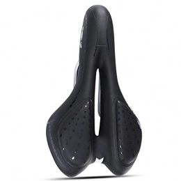 FFSH Parti di ricambio Mountain bike sella mountain bike silicone sella, Nero, L