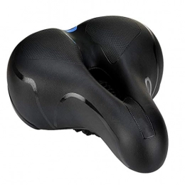 OhLt-j Parti di ricambio OhLt-j Sella bici Confortevole uomo Donna Sedile bici Memory Foam Imbottito Ampio cuscino sella bici con fanale posteriore, impermeabile, doppia molla Progettato, morbido, traspirante, adatta alla m