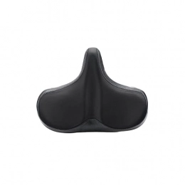 QWERTYUI Seggiolini per mountain bike QWERTYUI AISHANBAIHUODIAN Assorbimento di Ammortizzatore umanizzato Ammortizzatore Comodo Durevole Pratico Pratico Black Durabile Ramo Sampleline Bike Seduta Mat Pad Bicycle Saddle (Color : Black)