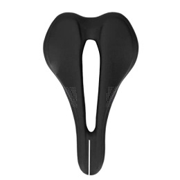 Raguso Seggiolini per mountain bike Raguso Sedile per Mountain Bike, Sella per Bici con Telaio in Acciaio Legato Ergonomico 100kg Peso Orso Testa Inclinata Addensare per Guida per Gli Uomini(Nero Bianco)