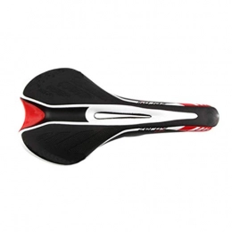 RatenKont Parti di ricambio RatenKont Sella per Bici MTB Sella per Mountain Bike Traspirante Sedile per Bicicletta Confortevole Ergonomia Design Fit Bicicletta straMountain Bike Black Red