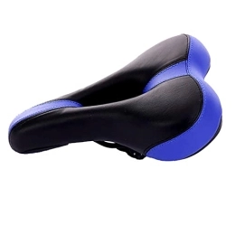 RENBING Seggiolini per mountain bike RENBING Cuscino del Sedile per Mountain Bike, Sella Ispessita, Cuscino del Sedile dal Design ergonomico, Resistente allo Sporco, Traspirante, per Mountain Bike (Color : Blue)