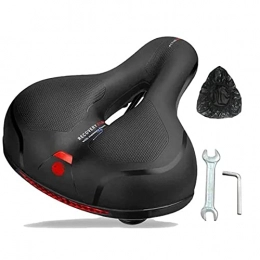 RHSMW Seggiolini per mountain bike RHSMW Sella Bici Comoda, Assorbimento D'urto Cavo E Addensato, Mountain Bike, Impermeabile, Bicicletta Sportiva, Traspirante, Attrezzatura da Ciclismo, Accessori