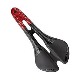 rockible Seggiolini per mountain bike rockible Selle Da Strada di Montagna Sostituzioni Cuscini per Sedili Bici, Nero rosso