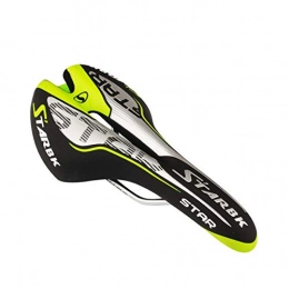 RUIMA Seggiolini per mountain bike RUIMA Sella Bici, Sella per Biciclette Skidproof Bici Sella Cuscino Cuscino Bicicletta Parti MTB Road Mountain Bike Ciclismo Bicicletta Sella per Biciclette (Color : Green)