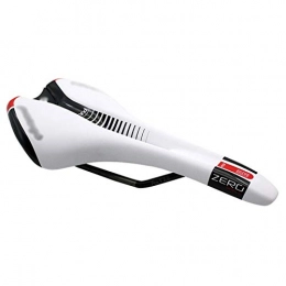 RUIMA Parti di ricambio RUIMA Sella della Bici, Sella della Bicicletta per la Sella della Strada di MTB Bici da Ciclismo Gel Antiscivolo 273x141mm 266G (Color : White)