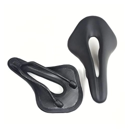 Samnuerly Seggiolini per mountain bike Samnuerly Sella Leggera in Fibra di Carbonio Completa per Bici da Strada Mountain Bike (Color : No Logo Black 3k)