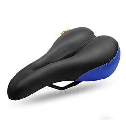 Bktmen Parti di ricambio Sedile Bicycle Saddle Confortevole Mountain Bike Bike Bici Bicicletta Cuscino Attrezzature da Equitazione Accessori Accessori Bicicletta Sedile (Color : Black And Blue)