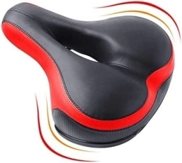 ENESEA Parti di ricambio Sedile for bicicletta comfort universale, comodo sedile for bici, sedile for bicicletta in memory foam ammortizzante, sella for bicicletta con nastro riflettente di sicurezza, cuscino morbido