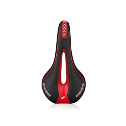 XueMing Parti di ricambio Sedile per Biciclette Silicone Gel Bicycle Saddle Seat MTB Road Bike Seat Traspirante Cavallo Hollow Mountain Bike Seat Racing Cycling Saddle Cushion Sella per Biciclette (Color : Black Red)