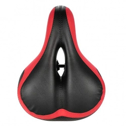 QuRRong Seggiolini per mountain bike Seggiolino bici Mountain Bike Sedile Alto-elastico Strada MTB Della Bicicletta Sedile A Sospensione Riflettente Sella Della Bici Misura la maggior parte delle bici ( Color : Red , Size : One size )