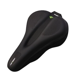 GSKD Parti di ricambio Sella Bici Comoda Morbido Sella Per Bici Mountain Sella Per Bicicletta Impermeabile Traspirante Sellino Bici Ergonomica Memory Foam (Color : Black)