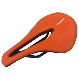 VaizA Seggiolini per mountain bike Sella Bici Sedile a sella a sedile for sedili trasparenti ultraleggeri Mtb Componenti di parti della sella in bici da strada Sellino Bici (Color : Orange Bicycle Seat)