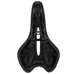 Gaeirt Parti di ricambio Sella Bici Universale, per Bicicletta da Mountain Bike(Silicone Racing Nero)