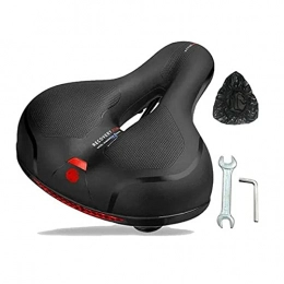 SHZICMY Seggiolini per mountain bike Sella da bicicletta imbottita in memory foam, sellino da uomo, in schiuma elastica, per mountain bike, ergonomica, con copertura impermeabile