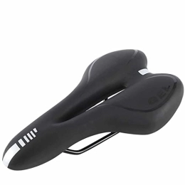 Generic Seggiolini per mountain bike Sella della Bicicletta, Sella per Bici Mountain in Gel, Sedile Bicicletta Comodo Ergonomico Impermeabile e Traspirante, in Memory Foam a Rimbalzo Alto, Black