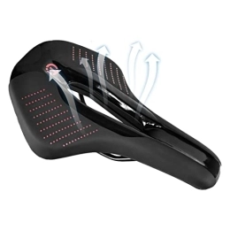 Sella larga per bicicletta – Selle morbide per bicicletta, cuscino ispessito – Sedili in similpelle accessori per bici da corsa, mountain bike, cyclette Samuliy