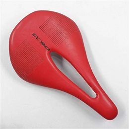 Nmyz Parti di ricambio Sella MTB 2019 Nuovi Accessori for Ciclismo Cuscino Bici da Sella for Bici da Sella for Bici da MTB in Fibra Farbon Sella Bici Comoda Morbido Donna (Color : Red)