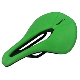 WEbjay Parti di ricambio Sella Mtb Sedile a sella a sedile for sedili trasparenti ultraleggeri Mtb Componenti di parti della sella in bici da strada Sella Bici (Color : Green Bicycle Seat)