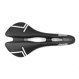 WEbjay Parti di ricambio Sella Mtb Sedile for biciclette in plastica stradale in bici da bici da sella corse a sella larga sella mtb mountain bike sedile ciclistico Sella Bici (Color : Black-white)