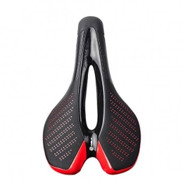 WANYD Seggiolini per mountain bike Sella per bici Sellini per Mountain Bike Biciclette da Strada con la PioggiaSella per bicicletta Mountain Bike Road Bike Bicicletta Cuscino-Rosso