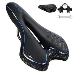 JOLY FANG Seggiolini per mountain bike Sella per Bicicletta, JOLY FANG sella bici comoda Ergonomica, Sedile Bicicletta Gel, Sella Bici morbido e Traspirante, per mountain bike y Bici da Strada (Blu)