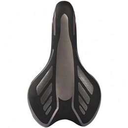 SHABI Parti di ricambio Sella per Bicicletta Sella Bicycle Seat Equipaggiamento Attrezzatura da Equitazione Cuscino in Mountain Bike Sella Bicycle Sella per Mountain Bike (Color : Gray, Size : 29x18x7.5cm)