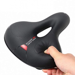 WJHNS Parti di ricambio Sella Per Bicicletta Super Soft Hollow Traspirante Ampio Spazio Comodo Ammortizzatore A Molla Maschio Femmina Sedile Universale Mountain Bike / Bici Da Strada / Bicicletta Elettrica