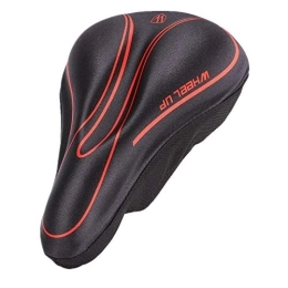 ERREJ Seggiolini per mountain bike Selle Bici Extra Comfort Selle BMX Coprisella Bici Accessori Selle Bici for Bici Imbottite Mountain Cycle (Color : Red, Size : Free Size)