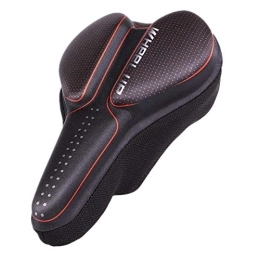 YoungYuan Seggiolini per mountain bike Selle Mtb Uomo Antiprostata Sella Bici Comoda Coprisedile Gel Bike Accessori per biciclette Seggiolino da bicicletta Accessori per mountain bike red, free size