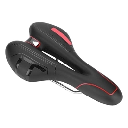 Bediffer Seggiolini per mountain bike Selle per Bici da Corsa Sella da Corsa per Mountain Bike Robusta Cuscino del Sedile Confortevole Resistente per Il Trail Riding per la Competizione di Allenamento(Rosso)