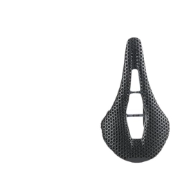 SiNyor Parti di ricambio Sellino Bici Carbon Fiber 3D Printed Bike Saddle 143mm Ultra Light and Breathable Mountain Bicycle Cushion Soft Seat for Road Bike Sellino Bici Morbido