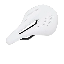 SHADXW Parti di ricambio SHADXW YEJIANGHUA Sella da Sella in Fibra di Carbonio MTB Mountain Mountain Bicicletta Sella Adatto for Le Gare di Comfort del Comfort for Pista da Sella for Uomo (Color : White 155mm)