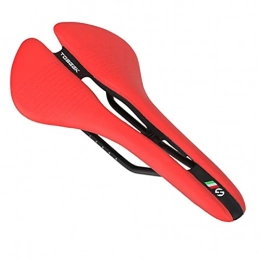 Sharplace Parti di ricambio Sharplace 2xbicycycle Seat Saddle Racing Road Road Cycling Hollow Anti-Amortizzatore Rosso