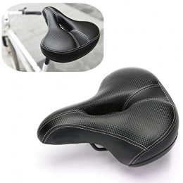 SUNWAN Parti di ricambio SUNWAN Bicycle Seat Dural spring Bike Saddle Extra Comfort Black cycling Cushion Pad for men women