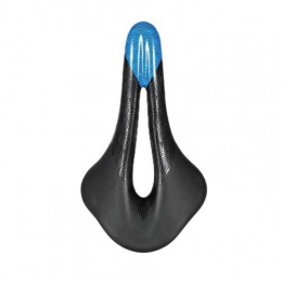 Umerk Parti di ricambio Umerk Sella per Bicicletta Sella for Biciclette Confortevole e Traspirante Accessori da Equitazione Mountain Bike Hollow Cushion Bicycle Seat Coprisedile per Bicicletta (Color : Black Blue)