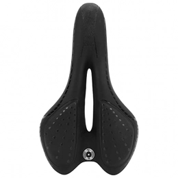 VGEBY Seggiolini per mountain bike VGEBY Sella per Bici, Sella per Mountain Bike Traspirante Comoda Sella per Bicicletta da Montagna in Pelle PU Accessori per Ciclismo(Nero)